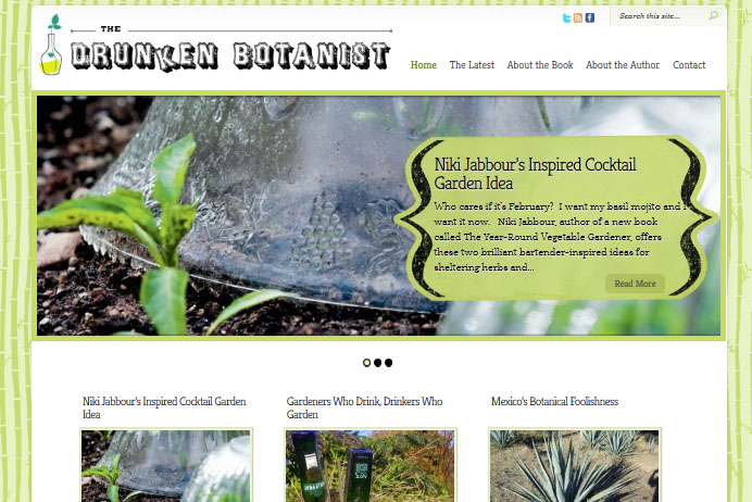 Drunken Botanist Book Website