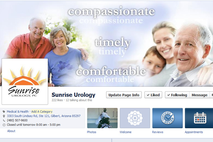 Sunrise Urology on Facebook