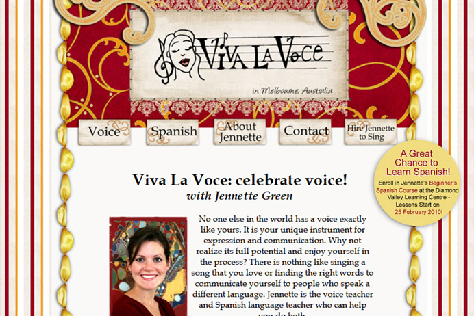 Viva La Voce Website