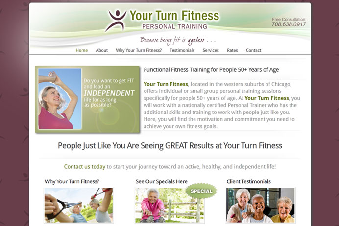 Your Turn Fitness Website