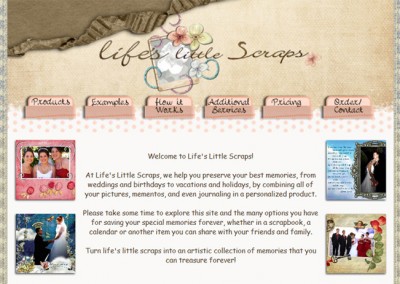 Life’s Little Scraps Website