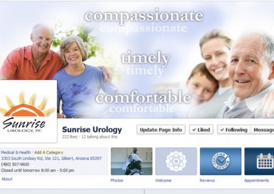 Sunrise Urology on Facebook