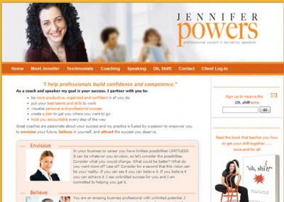 Jennifer Powers Coaching Website