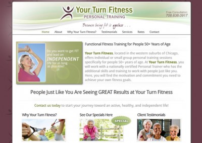Your Turn Fitness Website