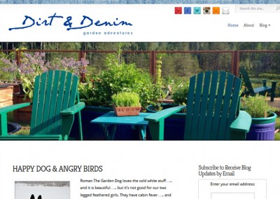 Dirt & Denim Blog Website