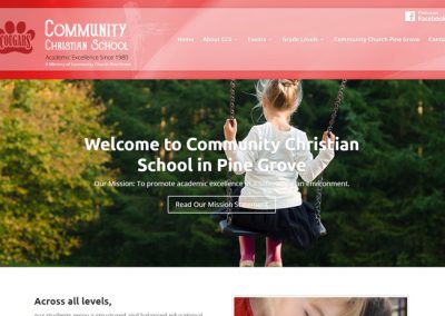 Community Christian School Website