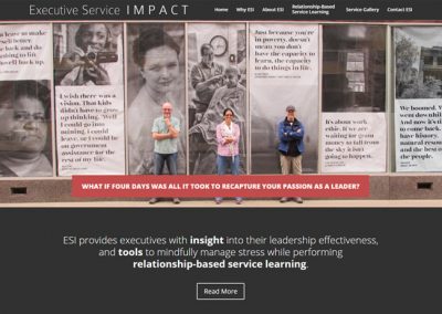 Executive Service Impact Website